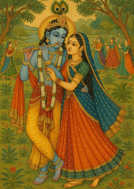 love romantic radha krishna wallpaper