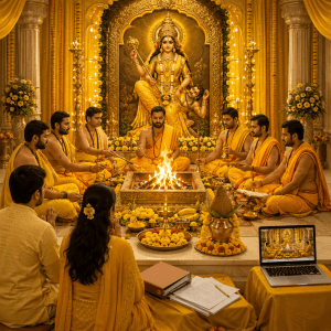 Maa Baglamukhi Puja