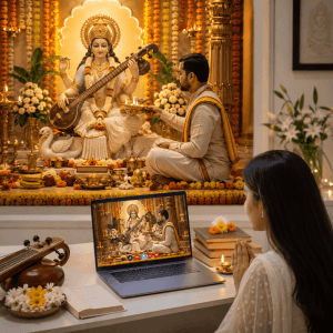 Saraswati puja