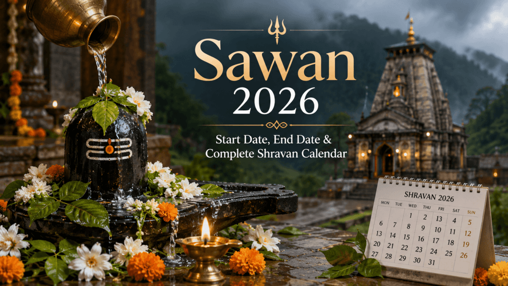 Sawan 2026: Start Date, End Date and Complete Shravan Calendar Sawan 2026