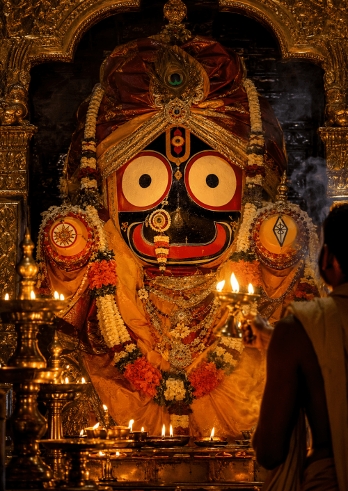 Lord Jagannath Evening Aarti Image HD